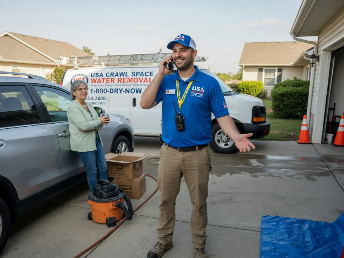 Crawl Space Water Removal Long Lane, MO FAQs